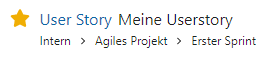 User Stories in agile Sprints
