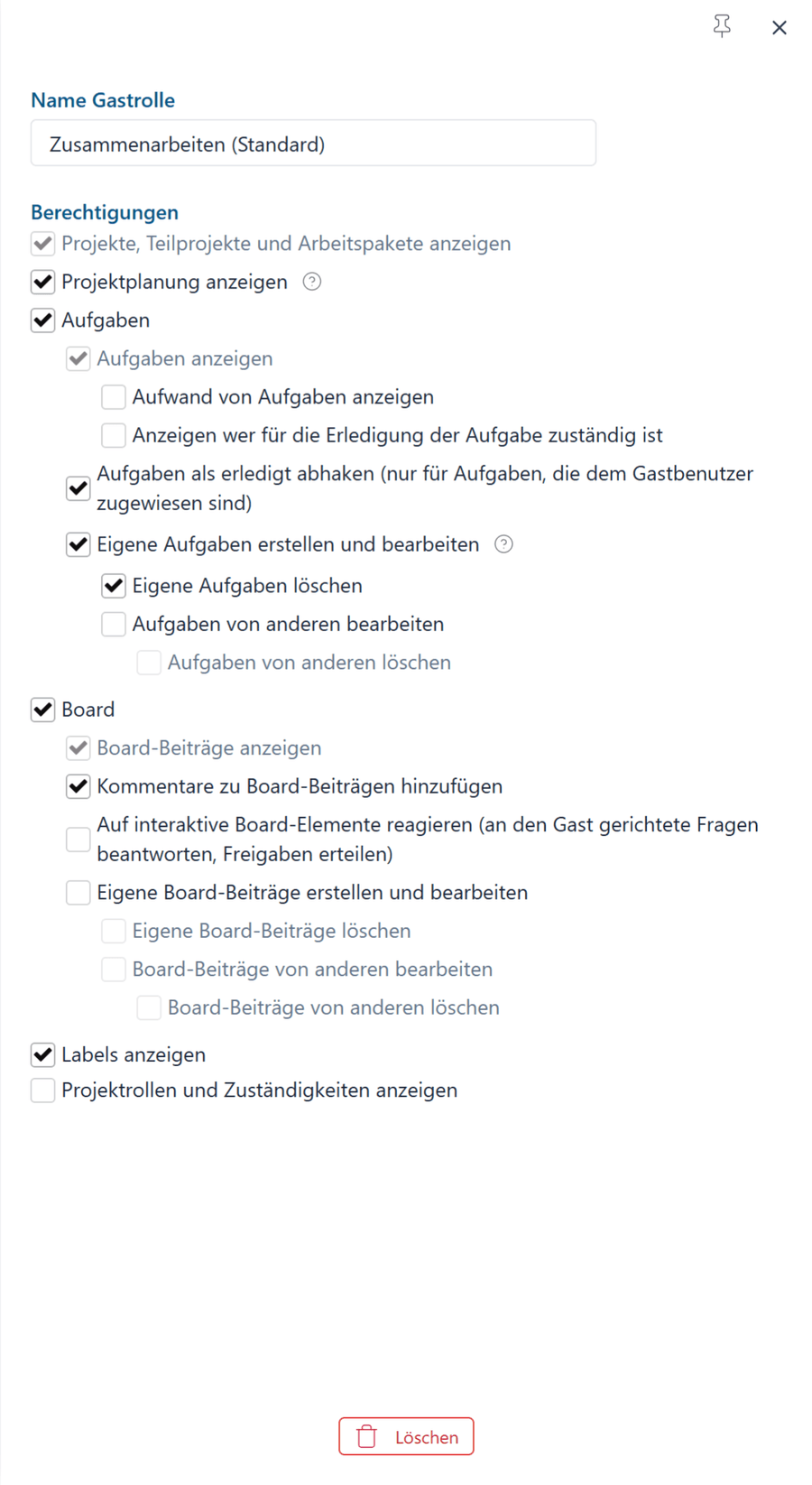 Authorizations for guest users (after)