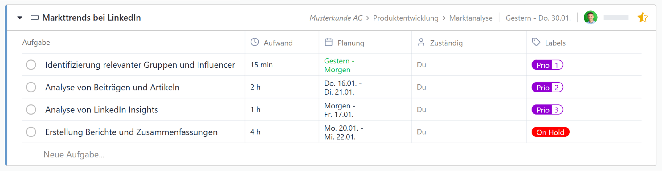 Performance-Verbesserungen beim Drag & Drop von Aufgaben