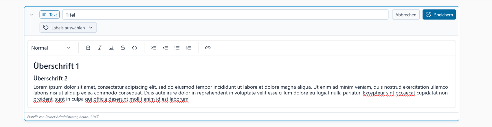 Allgemeine Überarbeitung des Designs und der Bedienung