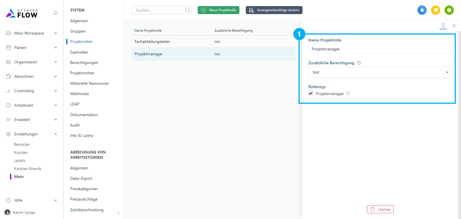 Projektrolle Projektmanager