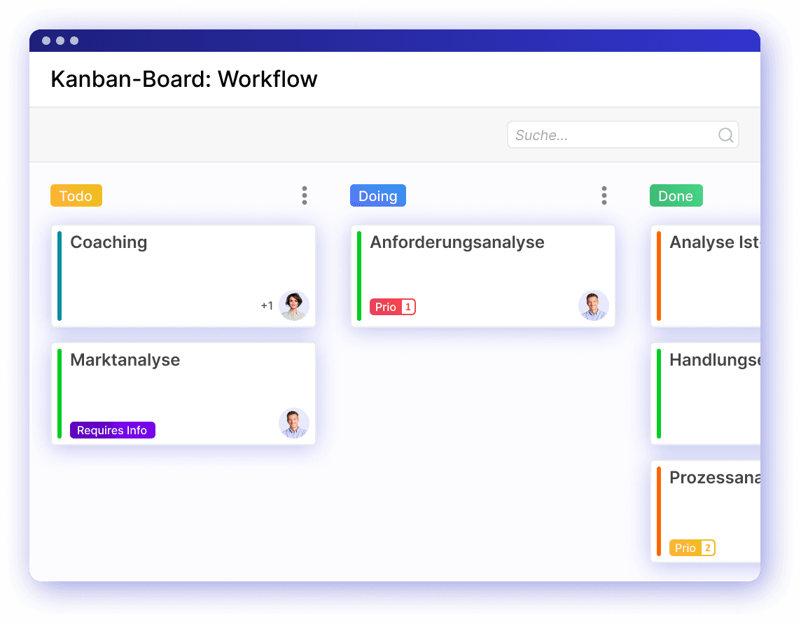 Workflows mit Kanban-Boards abbilden