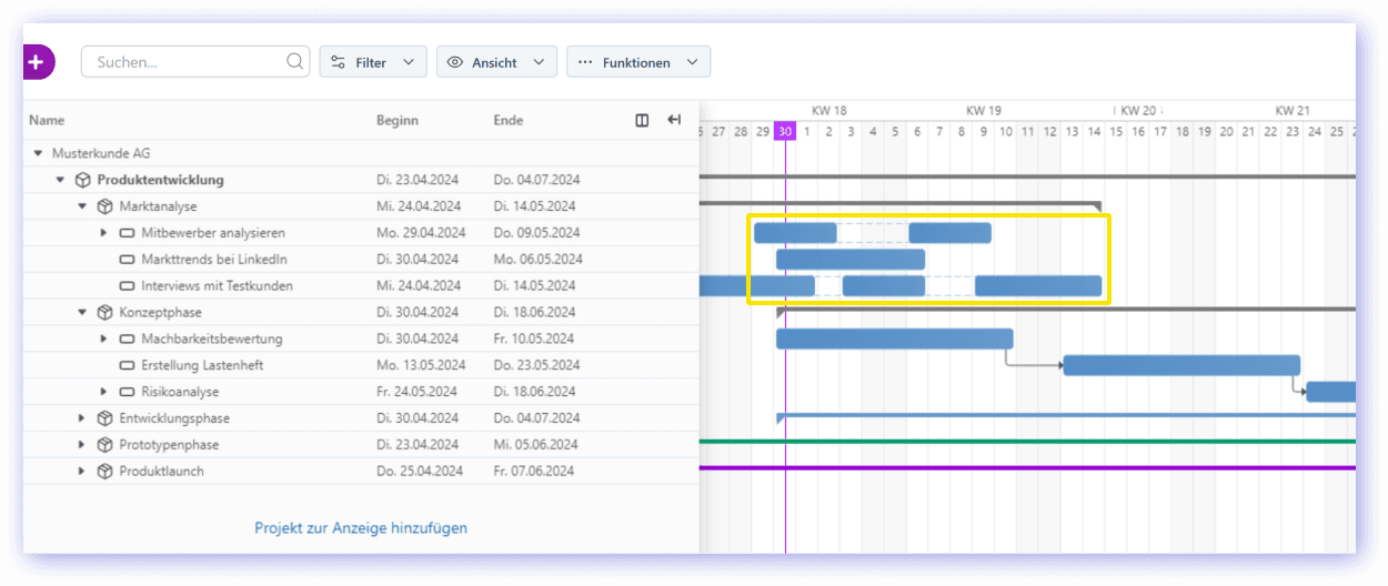 Feature Screenshot 1