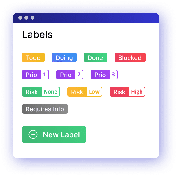 Create your own labels