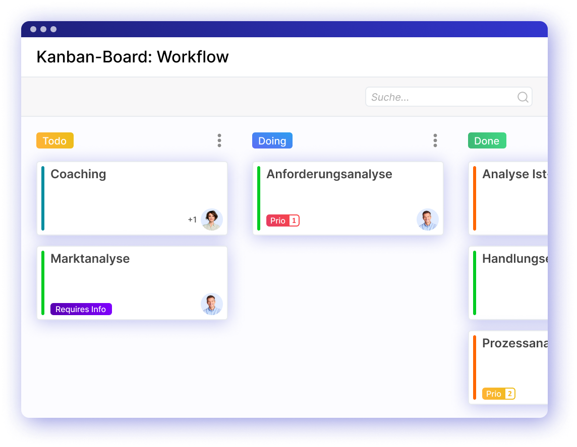 Workflows mit Kanban-Boards abbilden