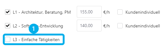 Customer's default price category turned off