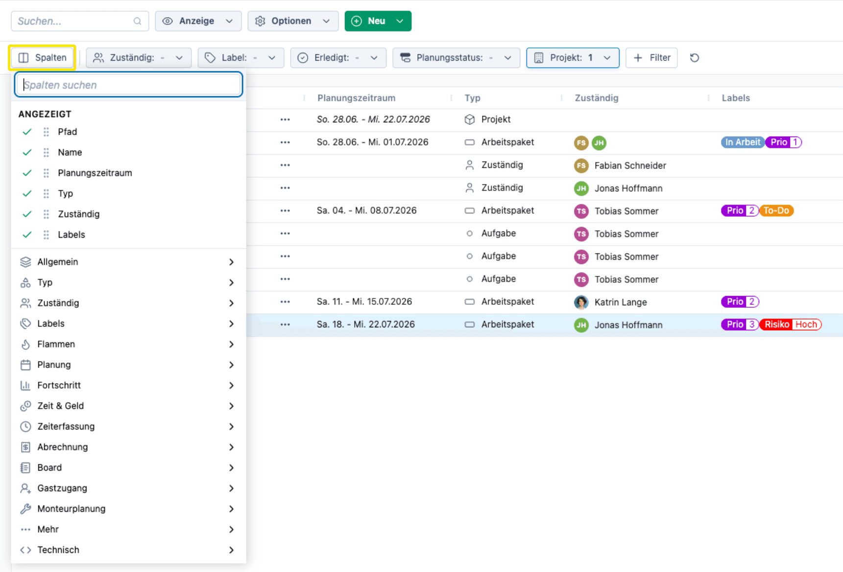 Feature Screenshot 1